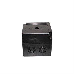 86x86x77mm Ip54 Siyah Pako Şalter Kutusu
