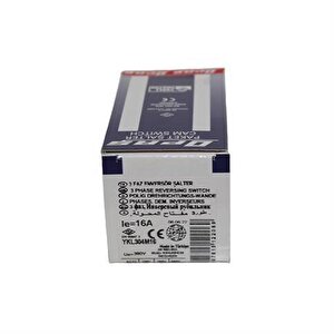3x16a 1-0-1 Mini Tip Kilitli Enversör Pako Şalter