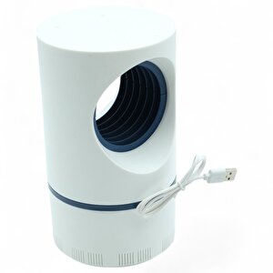Viges Fotokataliz Emme Tipi Taşınabilir Sessiz Elektrikli Usb Çıkışlı Sivrisinek Öldürücü (beyaz Renk)