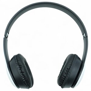 Viges P47 Wireless Bluetooth Kulak Üstü Kulaklık Beyaz-siyah