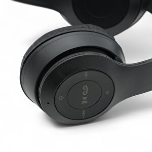 Viges P47 Wireless Bluetooth Kulak Üstü Kulaklık Siyah