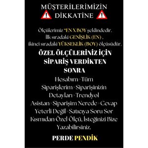 Lüks Zincir Desenli Çizgili Gramajlı Ütü İstemez Kırışmaz Sık Pile (en X Boy)