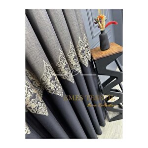 Pano Fon Perde Antrasit Gri (tek Kanat) 100x220 cm