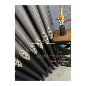 Pano Fon Perde Antrasit Gri (tek Kanat) 100x220 cm