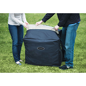 4-person Greywood Deluxe Round Bubble Spa Set