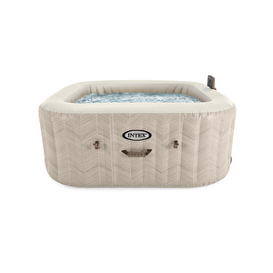 4-person Greywood Deluxe Round Bubble Spa Set