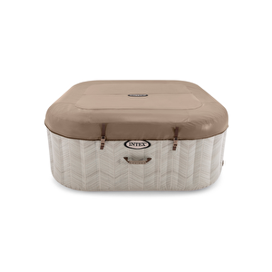 4-person Greywood Deluxe Round Bubble Spa Set