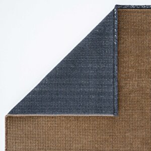 Cool Halı Solid 01 Brown Kahve Yumuşak Dokulu Makinede Yıkanabilir Kaymaz Tabanlı İnce Halı