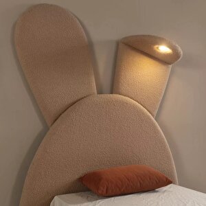 Most Bunny Tek Kişilik Karyola Teddy Kumaş 90x190 Yatak İçindir (evinize Teslim)