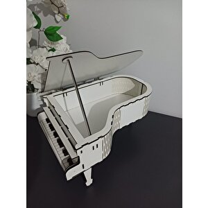 Pi̇yano Model Müzi̇k Odası Müzi̇k Okulu Dekorati̇f Kutu