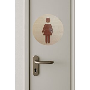 Bayan Wc Yönlendi̇rme Tabelası