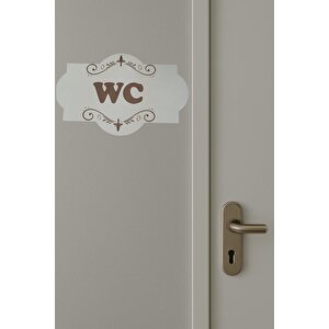 Wc Dekoratif Yönlendirme Tabelası Ahşap Mdf