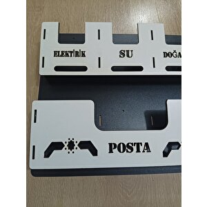 Şirin Lazer Apartman Dai̇re Fatura Kutusu Ahşap Mdf