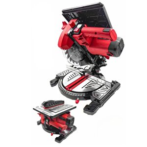 3500 Watt 210mm Bakır Sargılı Motor Alttan Üstten Tablalı Tezgah Üstü Gönye Kesme Makinesi
