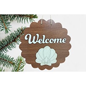Welcome Kapı Süsü Duvar Dekor