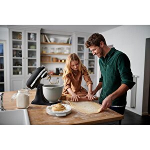 Kitchenaid Artisan 5ksm185psebk Cast Iron 4.8 Litre Stand Mikser