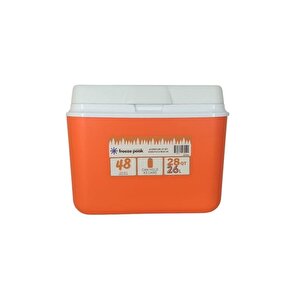 Adventure 28 Qt Soğutucu Buzluk 26 Litre Turuncu