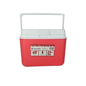 Adventure 28 Qt Soğutucu Buzluk 26 Litre Kırmızı