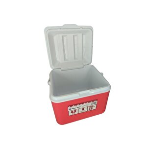 Adventure 28 Qt Soğutucu Buzluk 26 Litre Kırmızı
