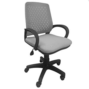 Comfy Çalışma Sandalyesi Ofis Koltuğu Gri