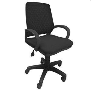 Comfy Çalışma Sandalyesi Ofis Koltuğu Siyah