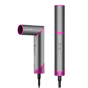 Flex Hot Air Brush/pembe-gri