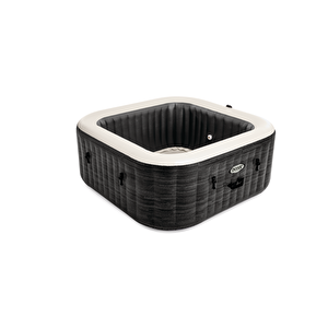 4-person Greystone Deluxe Square Bubble Spa Set