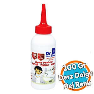 Derz Dolgu Fayans Seramik Mermer Yer Duvar Için Tamir Derz Yenileme Dolgusu 200 Gr Bej Renk