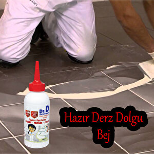 Derz Dolgu Fayans Seramik Mermer Yer Duvar Için Tamir Derz Yenileme Dolgusu 200 Gr Bej Renk