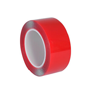 Çift Taraflı Şeffaf Silikon Bant Montaj Bandı 48 Mm X 2 Metre Güçlü Çok Amaçlı Yapıştırıcı 1 Adet