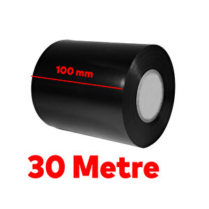 Antikorozyon Bandı Siyah Renk Metal Boru Pas Önleme İzolasyon Sarma Bant 100 Mm X 30 Metre 1 Adet