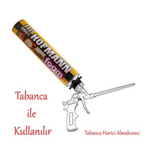 Montaj Köpüğü Profesyonel Dolgu İzolasyon Poliüretan Kapı Pencere Yalıtım 750 Ml Tabanca Uyumlu