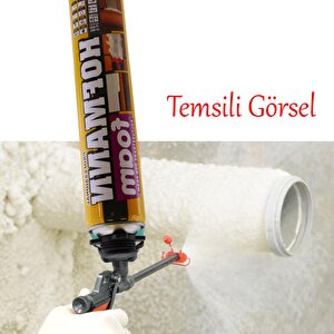 Montaj Köpüğü Profesyonel Dolgu İzolasyon Poliüretan Kapı Pencere Yalıtım 750 Ml Tabanca Uyumlu