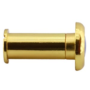Kapaksız Kapı Dürbünü Çelik Kapı Gold 35-50 Mm Ayarlanabilir Çap 14 Mm