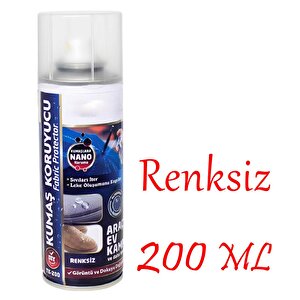 Kumaş Koruyucu Su İtici Sprey Renskiz 200 Ml Ayakkabı Kıyafet Koltuk Çadır Çanta Yağmur Kaydırıcı