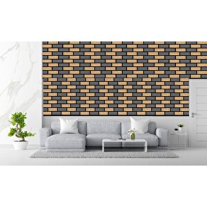 Wi̇nflex Eko Tuğla  Mi̇x Akusti̇k Ahşap Panel