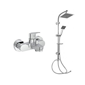 Artema Flow Round Banyo Batarya Gms Karine Duş Seti