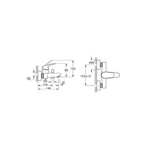 Artema Flow Round Lavabo Banyo Batarya Artema Ls20 Joy 3s Robot Duş Takımı A45787