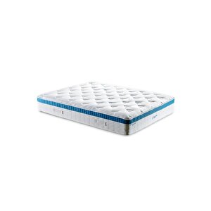 Dry Touch Çift Kişilik Paket Yaylı Lüks Full Ortopedik Yatak 200x200 Cm