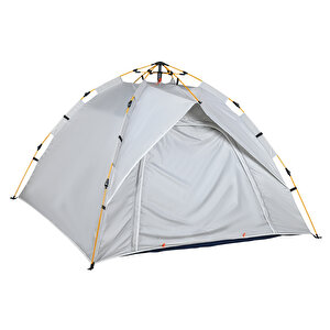Bysay Tam Otomati̇k 4 Ki̇şi̇li̇k Tenteli̇ Kamp Çadiri 200x200x135 Cm