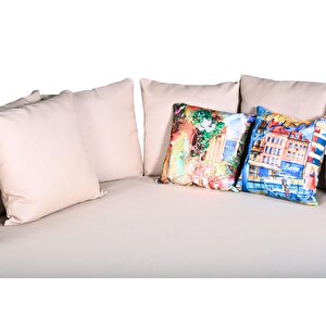 World Daybed | 200 Cm Rattan Bahçe Kral Yatağı