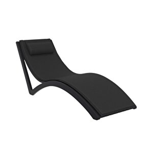 Omnipazar Trk-087 Siesta Minderli Yastıklı Lüks Ergonomik Slim Şezlong