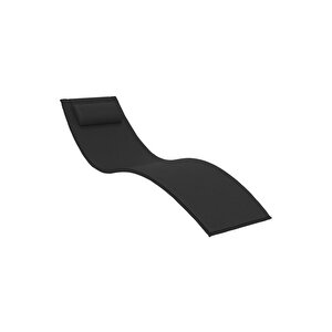 Omnipazar Trk-087 Siesta Minderli Yastıklı Lüks Ergonomik Slim Şezlong