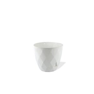 Krs-455 Yakamoz Tabaklı Plastik Saksı Takımı 9.2 Litre No 5 Beyaz