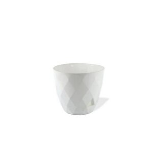 Krs-457 Yakamoz Tabaklı Plastik Saksı Takımı 26 Litre No 7 Beyaz
