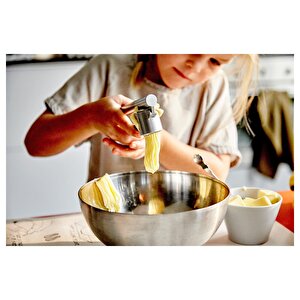 Servis,salata Kasesi Ikea Paslanmaz Çelik Meridyendukkan 36 Cm Kase ,derin Karıştırma Yoğurma Kabı