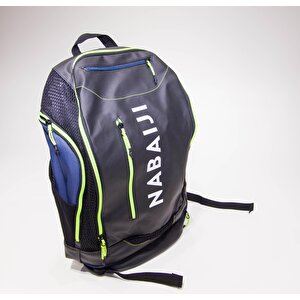 Unisex Sarı/siyah 27lt Yüzücü Sırt Çantası 5 Bölmeli Nabaiji Meridyendukkan