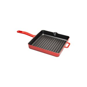 Sürel Kare 25 Cm Demir Döküm Izgara Tava
