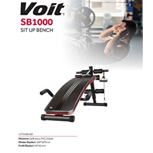 Voi̇t Sb1000 Sit Up Bench