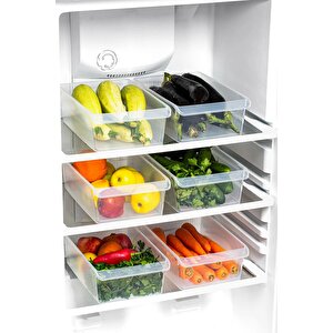 2'li 6 Litre Dolap İçi Ve Buzdolabı İçi Düzenleyici Banyo Mutfak Organizeri 20x32x7 Cm